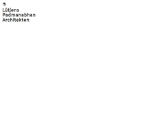 Tablet Screenshot of luetjens-padmanabhan.ch